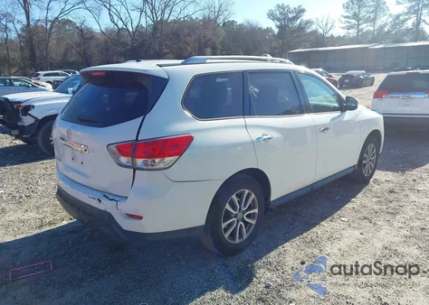 2016 Nissan Pathfinder Platinum/S/Sl/Sv из США, поврежденный, VIN 5N1AR2MNXGC639972